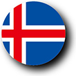 Flag of Iceland image [Button]