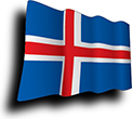 Flag of Iceland image [Wave]
