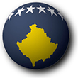 Flag of Kosovo image [Hemisphere]