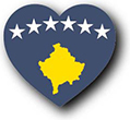 Flag of Kosovo image [Heart1]