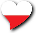 Flag of Poland image [Heart2]