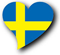 Flag of Sweden image [Heart2]