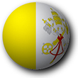 Flag of Vatican City image [Hemisphere]