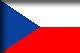 Flag of Czech Republic drop shadow image