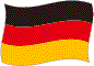 Flag of Germany flickering image
