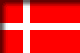 Flag of Denmark drop shadow image