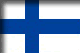 Flag of Finland drop shadow image