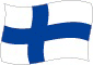 Flag of Finland flickering image