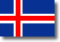 Flag of Iceland shadow image