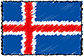 Flag of Iceland handwritten image