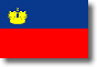 Flag of Liechtenstein shadow image