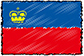 Flag of Liechtenstein handwritten image