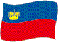 Flag of Liechtenstein flickering image