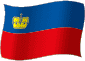 Flag of Liechtenstein flickering gradation image