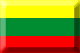 Flag of Lithuania emboss image