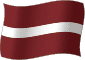 Flag of Latvia flickering gradation image