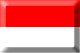 Flag of Monaco emboss image
