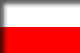 Flag of Poland drop shadow image