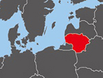 Location of Lithuania