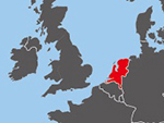 Location of Netherlands