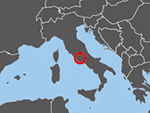 Location of Vatican City