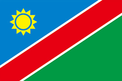 ナミビアの国旗画像