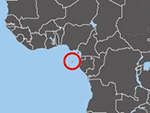 Location of Sao Tome and Principe
