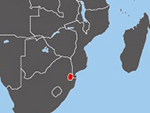 Location of Swaziland