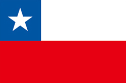 チリの国旗画像