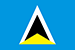 Flag of Saint Lucia small image