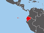 Location of Ecuador