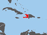 Location of Haiti