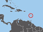 Location of Saint Lucia