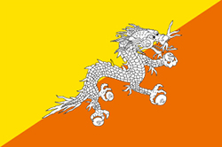 Flag of Bhutan image
