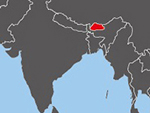 Location of Bhutan