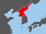 Location of North Korea