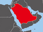 Location of Saudi Arabia