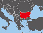Location of Bulgaria