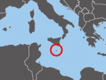 Location of Malta