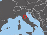 Location of San Marino