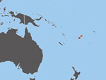 Location of Fiji
