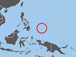 Location of Palau