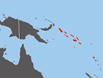Location of Solomon Islands