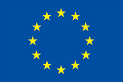 EU (欧州共同体)の旗画像