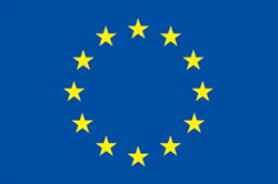 EU (欧州共同体)の旗画像