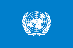国連の旗画像