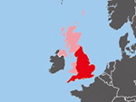 Location of England