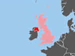 Location of Northern Ireland