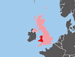 Location of Wales