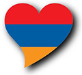 Billede af Armeniens flag [Heart2]